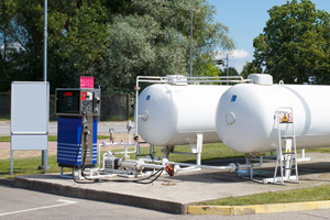 Car Autogas station